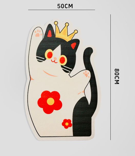 Wall-Mounted Cat Scratching Board – Wear-Resistant, Non-Shedding Vertical Sticker-Style Interactive Cat Toy