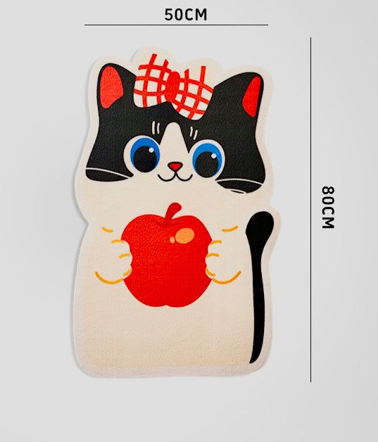 Wall-Mounted Cat Scratching Board – Wear-Resistant, Non-Shedding Vertical Sticker-Style Interactive Cat Toy