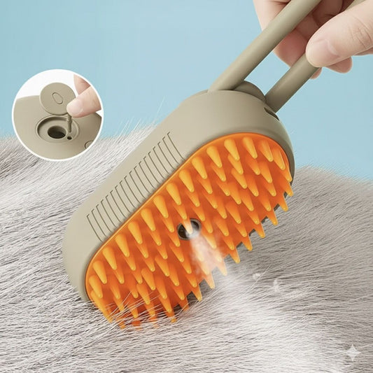 360° Steam Pet Brush
