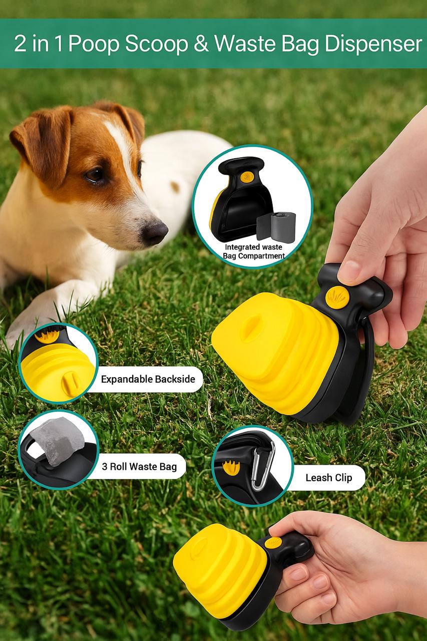 Pet Pooper Scooper – Lightweight, Compact and Eco-Friendly Design