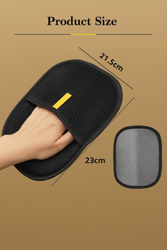 Reusable Electrostatic Pet Hair Remover Gloves – Double-Sided, Eco-Friendly Fur Cleaning Glove for Furniture, Carpet & Clothing