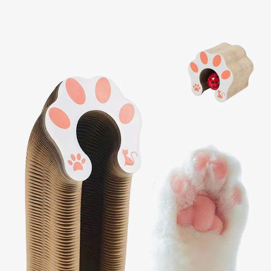 Magic Cat Scratch Board Toy – 2-in-1 Scratch Pad, Shape-Changing Playboard & Furniture Protector