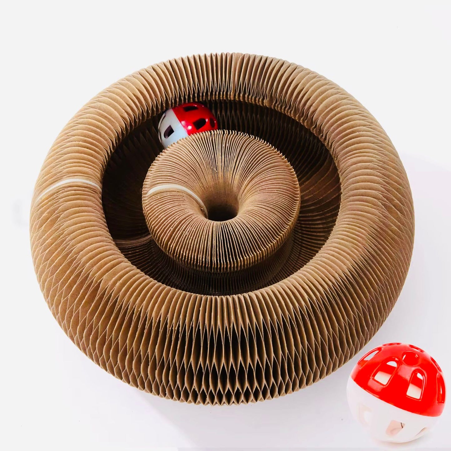 Magic Cat Scratch Board Toy – 2-in-1 Scratch Pad, Shape-Changing Playboard & Furniture Protector
