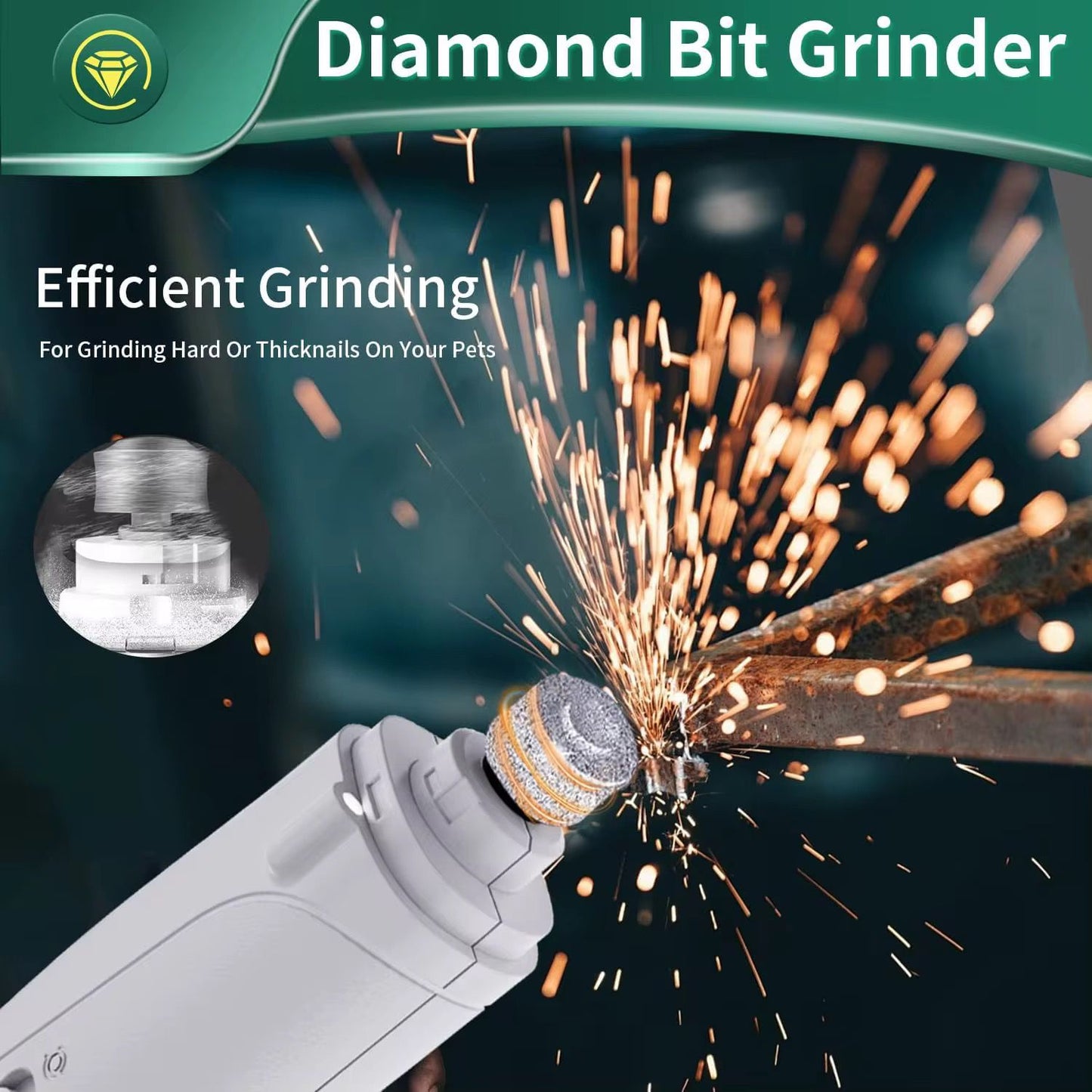 Pet Nail Grinder & Clipper