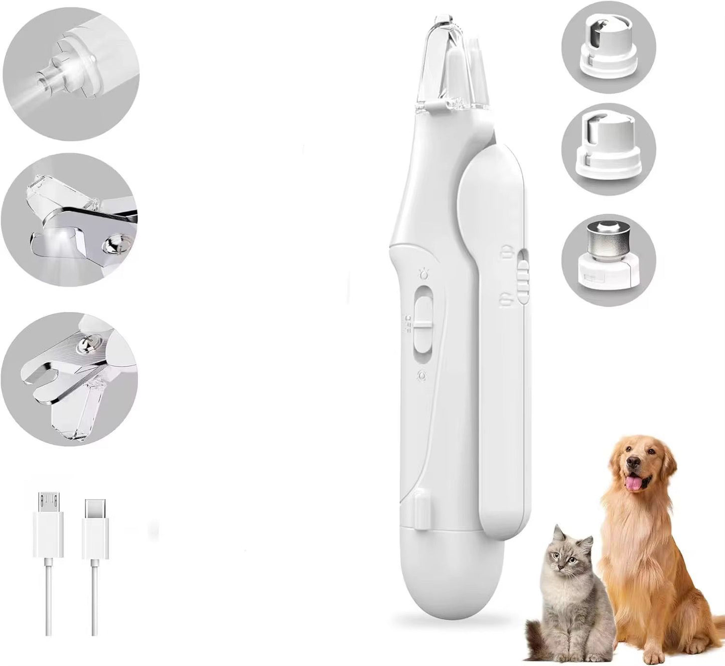 Pet Nail Grinder & Clipper
