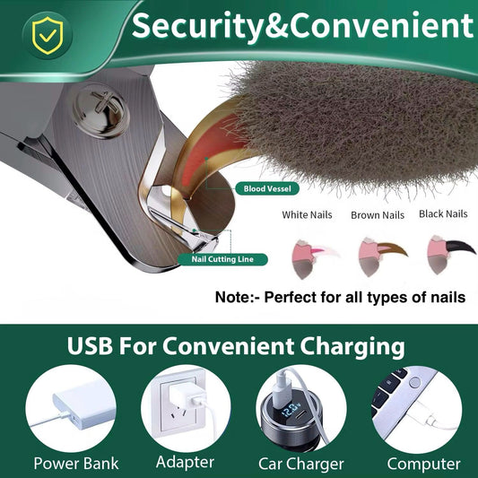 Pet Nail Grinder & Clipper