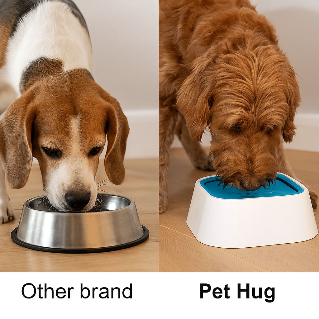 Spill-Proof Pet Water Bowl – Drip-Resistant, Non-Slip Design for Mess-Free Drinking
