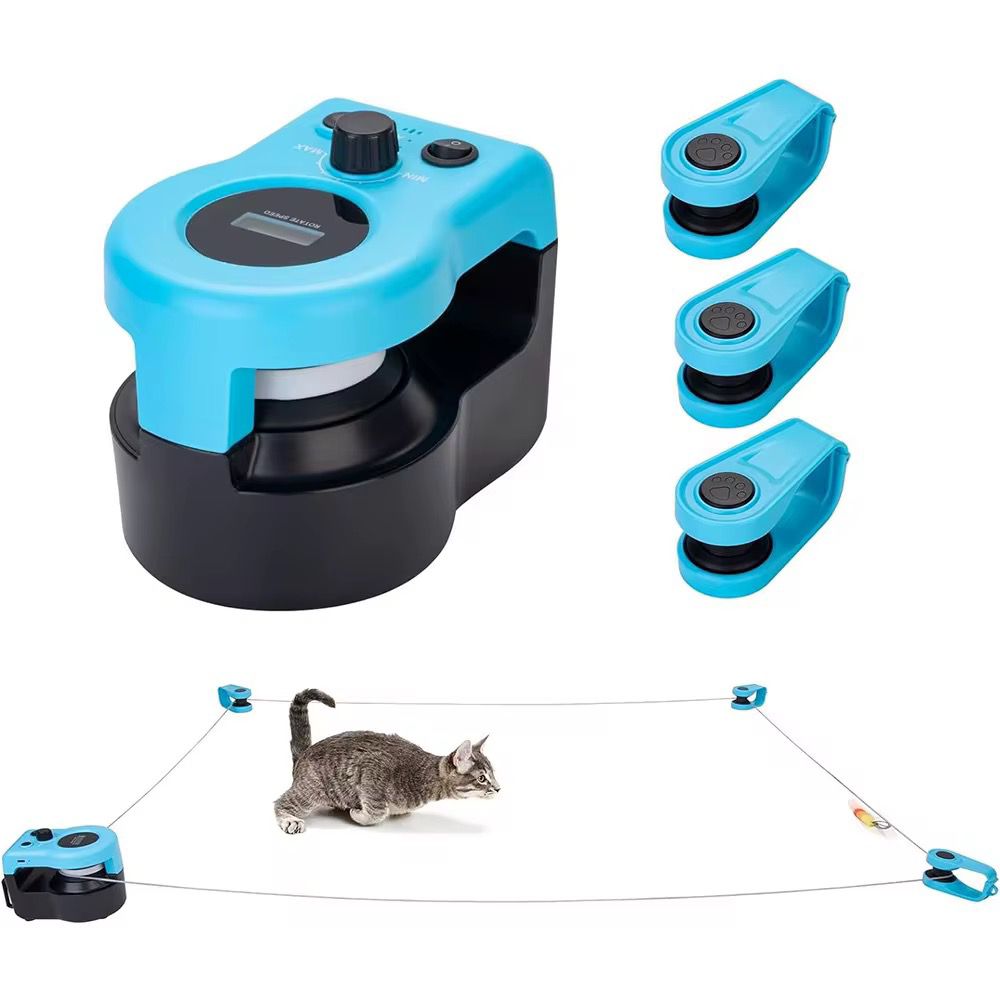 Interactive Luxury Remote-Control Pet Toy | Rechargeable Eco-Friendly Running Cat & Dog Toy