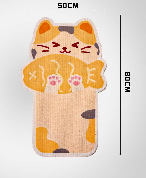 Wall-Mounted Cat Scratching Board – Wear-Resistant, Non-Shedding Vertical Sticker-Style Interactive Cat Toy