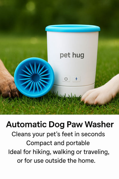 Soft Electric Pet Washer – USB Rechargeable, Portable Paw & Hair Cleaner with Gentle Silicone Bristles