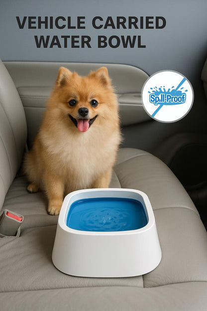 Spill-Proof Pet Water Bowl – Drip-Resistant, Non-Slip Design for Mess-Free Drinking