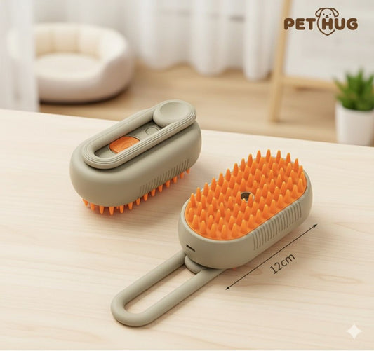 360° Steam Pet Brush