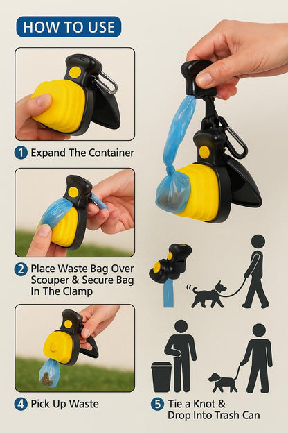 Pet Pooper Scooper – Lightweight, Compact and Eco-Friendly Design
